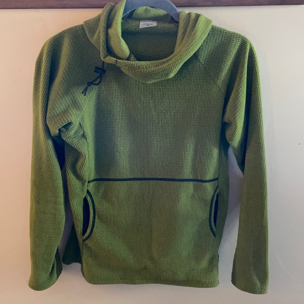 Melanzana micro grid hoodie